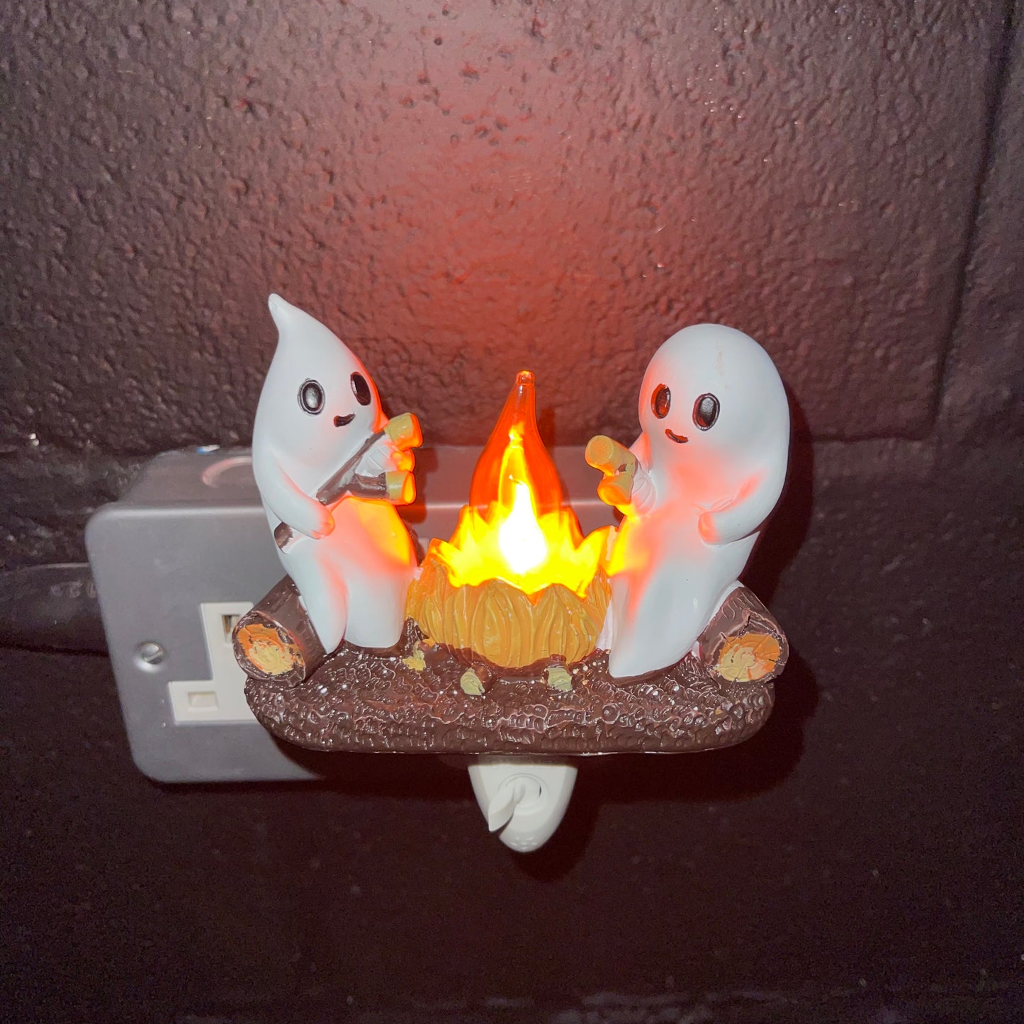 Spooky Camp Fire Lamp